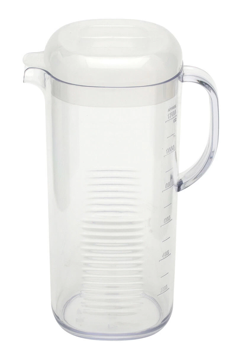 Oldenhof Waterkan Met Deksel 1,2 Liter Kunststof