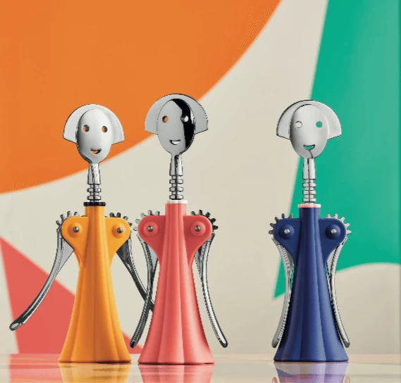 Alessi Anna G. Kurkentrekker Kunststof Rvs Roze - Afbeelding 2