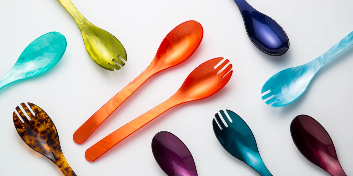 G. F. Heim Söhne Saladecouvert 29,5 Cm Kunststof Groen - Afbeelding 2