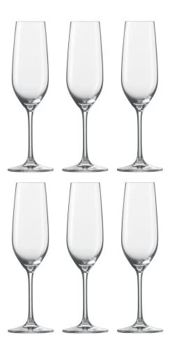 Schott Zwiesel Viña 7 Champagneglas 227 Ml Kristalglas 6 Stuks