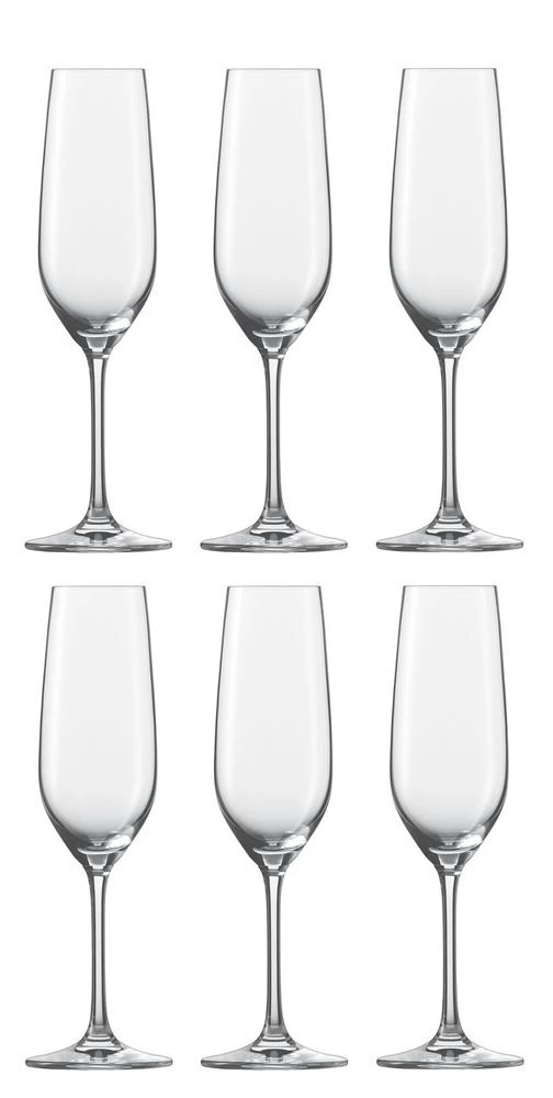 Schott Zwiesel Viña 7 Champagneglas 227 Ml Kristalglas 6 Stuks