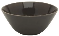 Broste Copenhagen Nordic Coal Schaal ø 26 Cm Aardewerk Bruin