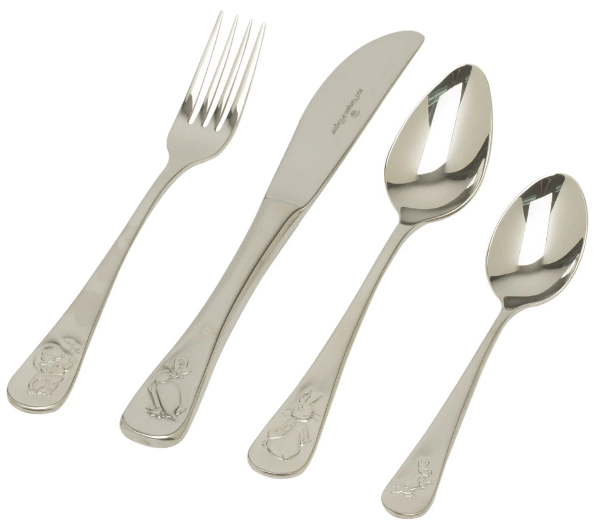 Van Kempen & Begeer Junior Bestek Beatrix Potter Rvs 4-delig