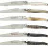 Laguiole En Aubrac Steakmes 11,5 Cm Gemengde Hoornsoorten 6 Stuks