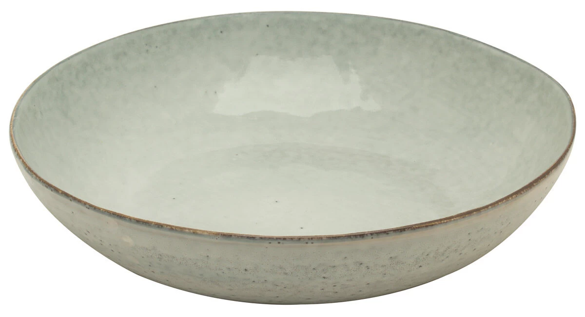 Broste Copenhagen Nordic Sand Schaal ø 33,5 Cm Aardewerk Wit