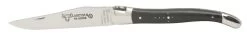 Laguiole En Aubrac Shepherd's Cross Klap-steakmes 12 Cm Buffelhoorn Zwart