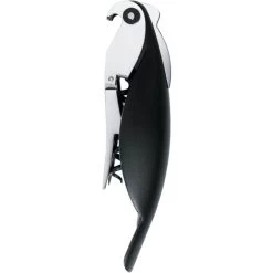 Alessi Parrot Kelnermes/kurkentrekker Kunststof / Aluminium Zwart