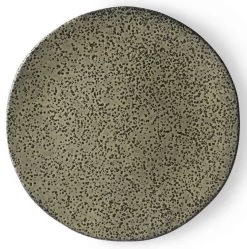 HK Living ACE6894 Gradient Dinerbord ø 29 Cm Aardewerk Groen 2 Stuks