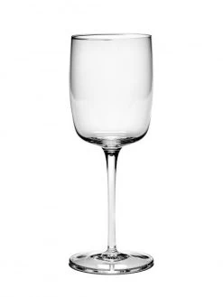 Serax Passe-Partout Witte Wijnglas Recht 300 Ml ø 7,8 Cm H 21 Cm Glas