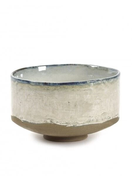 Serax Merci Meal X3 Kom No 1 Large ø 15 Cm Aardewerk Gebroken Wit/bruin