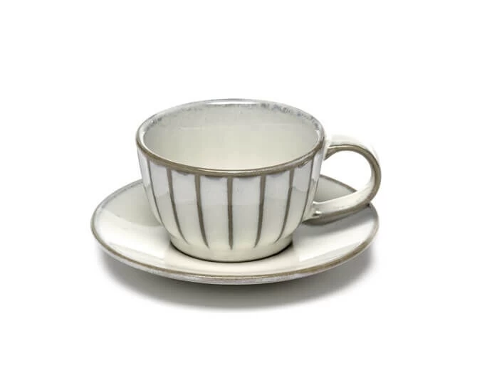 Serax INKU By Sergio Herman Espressokop 100 Ml Aardewerk Wit - Afbeelding 2