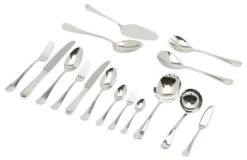 Keltum Hollands Glad Bestekcassette 9-persoons Rvs 90-delig