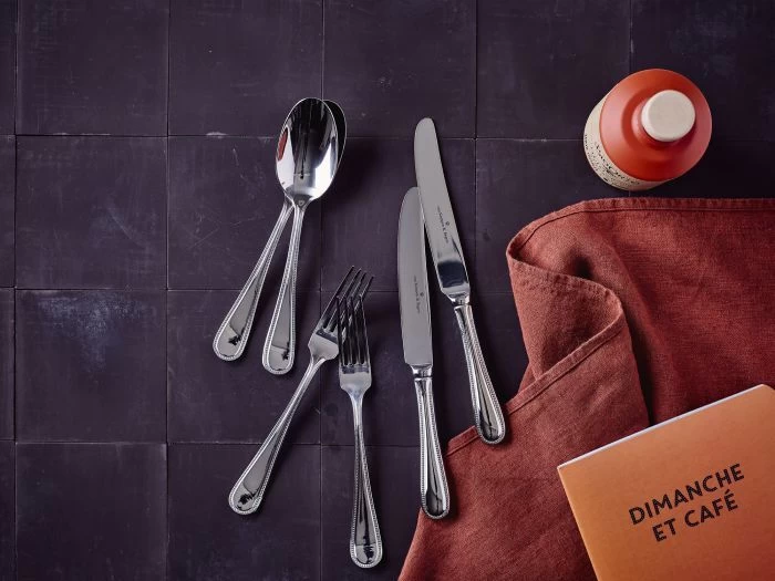 Keltum Perlé Bestekcassette 6-persoons Rvs 40-delig - Afbeelding 2