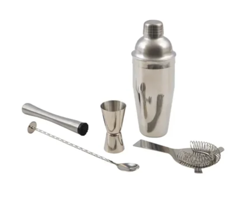 Point-Virgule Cocktailset Rvs 5-delig